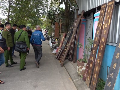 Cảnh báo tình trạng trộm cắp hiện vật ở di tích, đình làng, nhà thờ họ