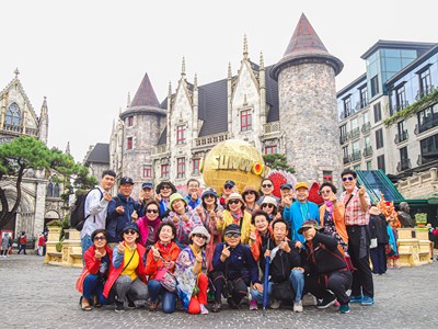 Đưa vào vận hành tuyến buýt sân bay Đà Nẵng-Sun World Ba Na Hills
