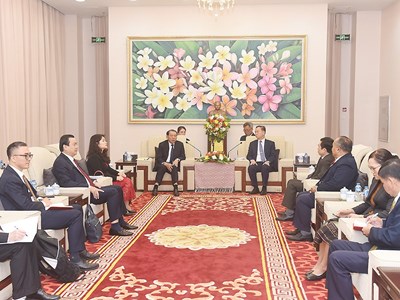 Đẩy nhanh tiến độ triển khai Dự án Công viên Hữu nghị Lào-Việt Nam tại Vientiane