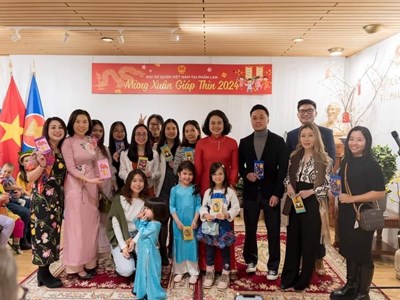 Chào Xuân Giáp Thìn 2024 tại Phần Lan