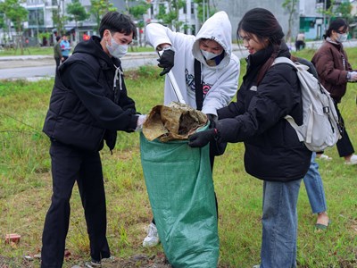 Thông điệp ý nghĩa bảo vệ môi trường của thanh niên