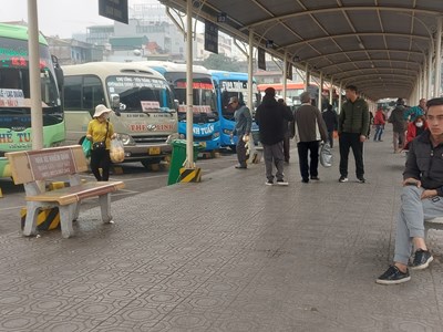 Hà Nội: Lượng hành khách dự kiến tăng gấp 3 tại các bến xe