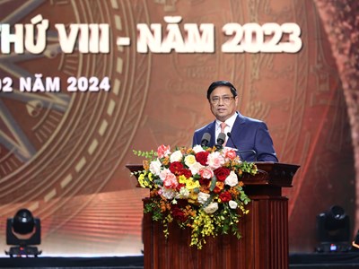 Thủ tướng: Niềm tin, sự đồng lòng của nhân dân là nguồn cảm hứng vô tận cho những tác phẩm báo chí