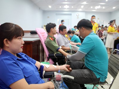 Hiến máu đầu xuân - Nhân lên hạnh phúc