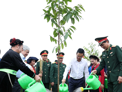 Chủ tịch nước phát động Tết trồng cây "Đời đời nhớ ơn Bác Hồ"