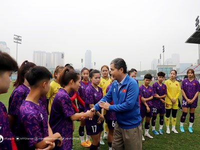 U20 nữ Việt Nam sẽ thi đấu với 100% quyết tâm tại giải châu Á