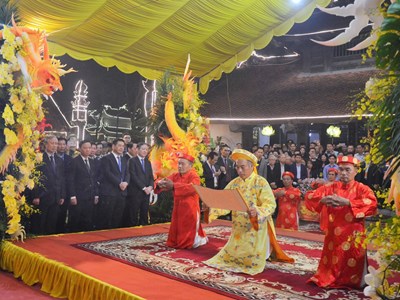 Khai mạc Lễ hội đền Trần Thái Bình năm 2024