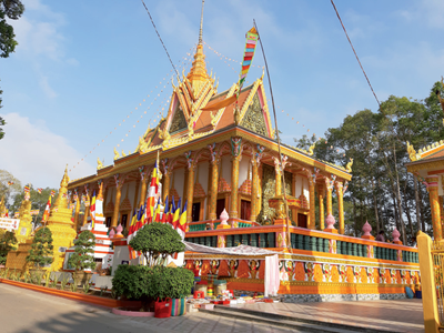 Sóc Trăng: Khánh thành Chánh điện chùa Khmer Chrôi Tưm Chắs