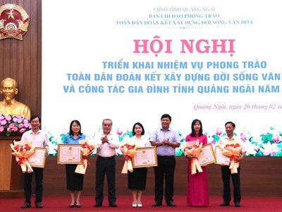 Lan tỏa Phong trào "Toàn dân đoàn kết xây dựng đời sống văn hóa" ở Quảng Ngãi