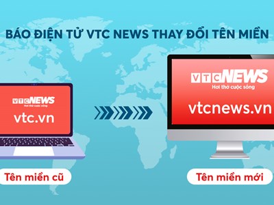 Báo điện tử VTC News đổi tên miền thành vtcnews.vn