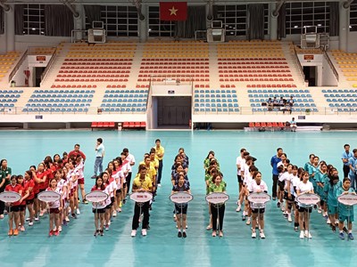 Giải bóng chuyền hơi nữ tỉnh Kiên Giang năm 2024