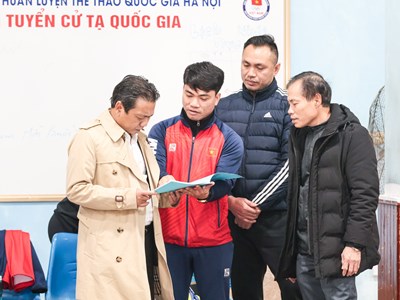 Thứ trưởng Hoàng Đạo Cương kiểm tra công tác chuẩn bị cho Olympic Paris 2024