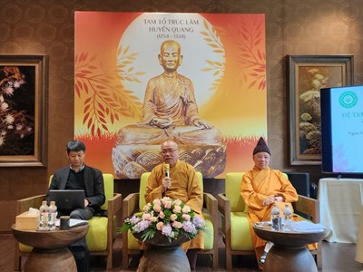 Tọa đàm Đệ Tam tổ Huyền Quang với Phật giáo Trúc Lâm