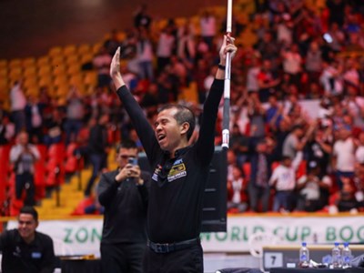 Cơ thủ số 1 Việt Nam vô địch World Cup Billiards Bogota
