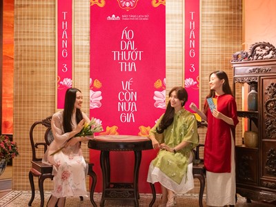 Diện áo dài đến bảo tàng được ưu đãi giá vé