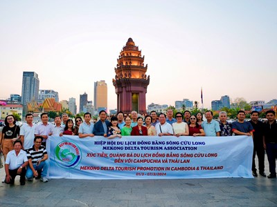 Quảng bá du lịch Đồng bằng sông Cửu Long tại Thái Lan và Campuchia