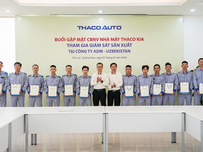 Nhà máy THACO KIA tham gia giám sát sản xuất xe Kia Sonet tại Uzbekistan