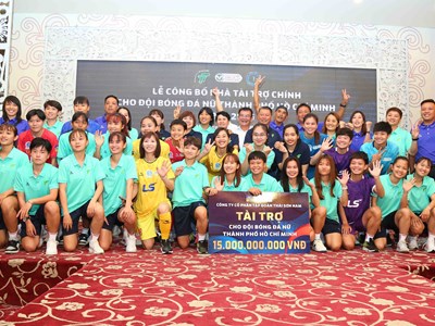 Bóng đá nữ TP.HCM được “tiếp sức”