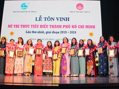 TP.HCM: Tôn vinh 21 nữ trí thức tiêu biểu giai đoạn 2019-2024