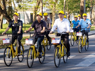 Xây dựng Huế trở thành điểm đến giao thông xanh để phát triển bền vững
