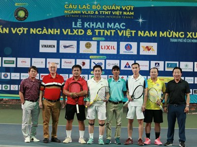 Góp phần phát triển phong trào quần vợt Việt Nam