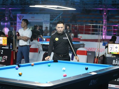 Giải Billiards & Snooker VĐQG 2024: Carom 1 băng xác định 16 chiếc “vé vàng”