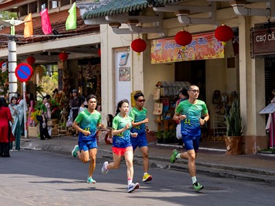 Giải chạy quảng bá đô thị sông nước Tây Đô