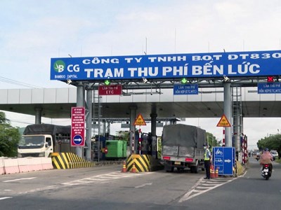 Điều chỉnh phí dịch vụ sử dụng đường bộ dự án BOT Đường tỉnh 830 về mức ban đầu