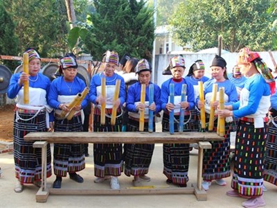 Đón nhận Di sản văn hóa phi vật thể quốc gia Lễ hội Sết Boóc Mạy