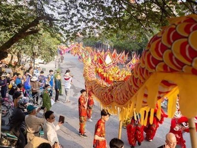 Lễ hội đền Tranh Xuân Giáp Thìn: Lan tỏa những tinh hoa văn hóa truyền thống