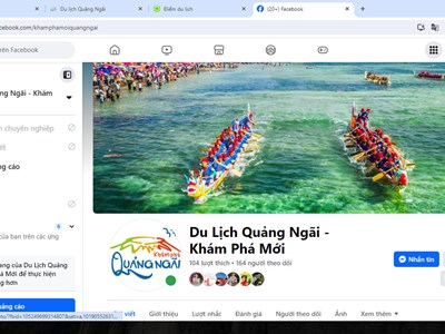 Quảng Ngãi: Đẩy mạnh truyền thông du lịch trên mạng xã hội