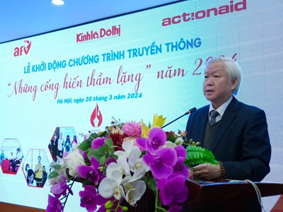 Khởi động chương trình “Những cống hiến thầm lặng” 2024