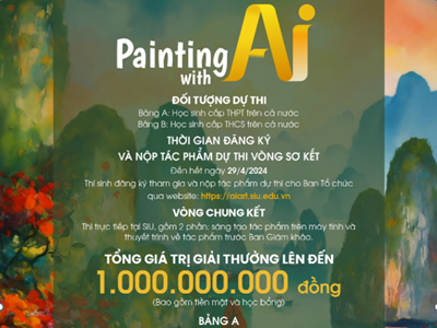 Phát động Cuộc thi “Vẽ tranh cùng AI” dành cho học sinh toàn quốc