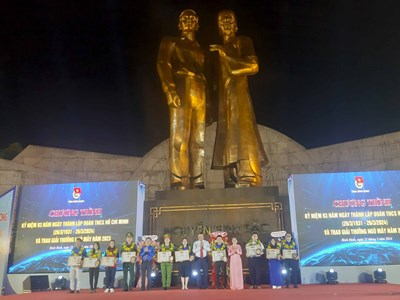 Bình Định tuyên dương các gương mặt trẻ tiêu biểu đạt “Giải thưởng Ngô Mây”