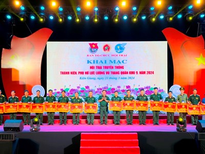 Hội trại truyền thống thanh niên, phụ nữ lực lượng vũ trang Quân khu 9