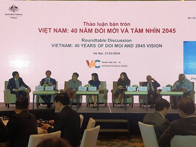 “Việt Nam: 40 năm Đổi mới và tầm nhìn 2045”