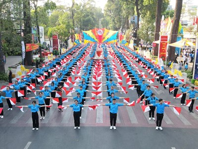 TP.HCM: Khai mạc Lễ hội thanh niên 2024
