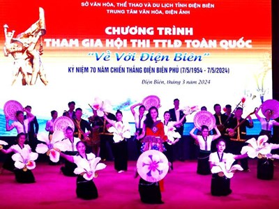 Đặc sắc chương trình nghệ thuật “Điện Biên giai điệu tự hào”