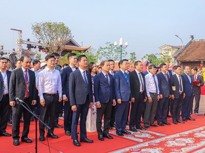 Phó Thủ tướng Trần Hồng Hà dự Lễ hội Văn Miếu tại Hà Tĩnh