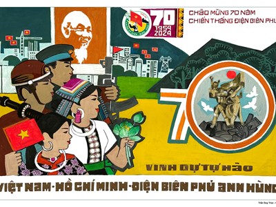 Tuyên truyền lưu động kỷ niệm 70 năm Ngày Chiến thắng Điện Biên Phủ