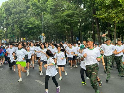 TP.HCM: Sôi động “Ngày chạy Olympic vì sức khỏe toàn dân” năm 2024