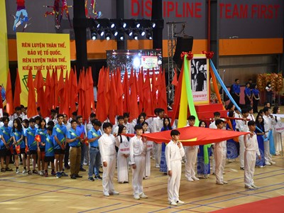 Quảng Ngãi: Hơn 4.000 vận động viên tham gia Hội khỏe Phù Đổng