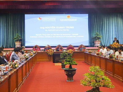 Bình Định tăng cường hợp tác thương mại với Canada