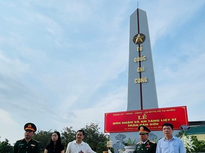 Lần đầu vận chuyển miễn phí hài cốt liệt sĩ trên tuyến đường sắt