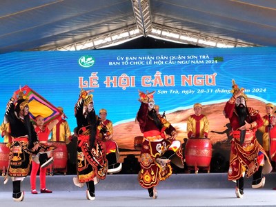 Đà Nẵng: Đặc sắc lễ hội cầu Ngư quận Sơn Trà