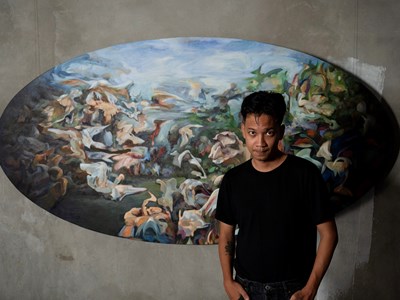 Họa sĩ trẻ Bách Vũ: Nghệ thuật ươm mầm cho tâm hồn người xem