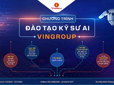 VinBigdata tuyển sinh Chương trình Đào tạo Kỹ sư AI mùa 5 – 2024