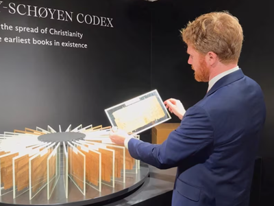 Dự kiến bán đấu giá cuốn Kinh Thánh chép tay cổ nhất còn tồn tại