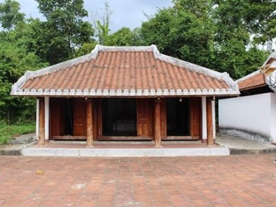 Đình làng hơn 150 tuổi ở vùng trung du xứ Quảng