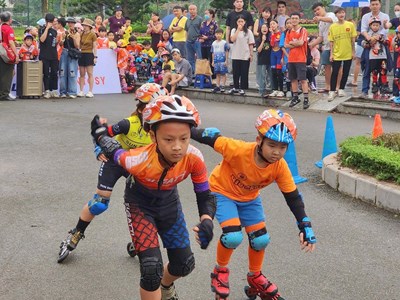 Hơn 300 VĐV dự Giải các CLB Roller Sport Hà Nội mở rộng tranh Cúp CENTOSY